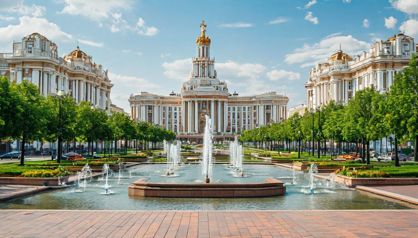 Соборная площадь Саранска