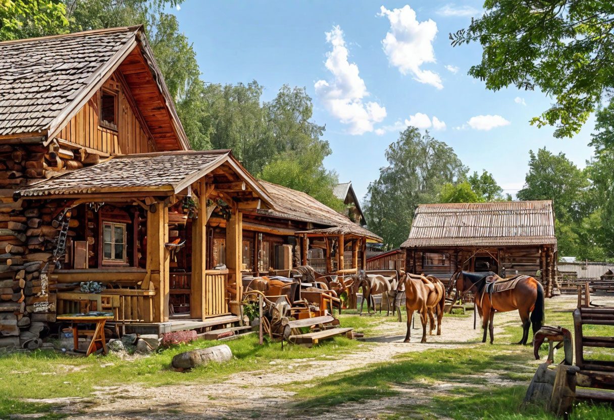 Конный двор в Свияжске