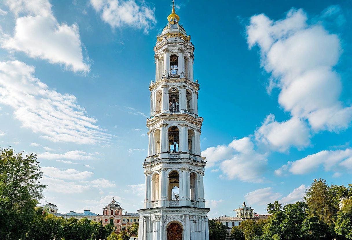 Колокольня Казанского монастыря