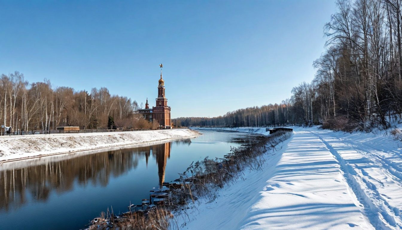 Канал имени Москвы у Яхромы