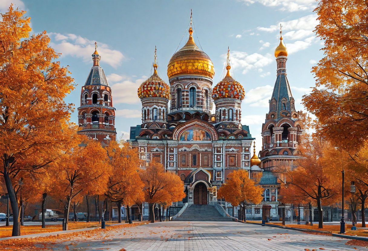 Соборная площадь Арзамаса