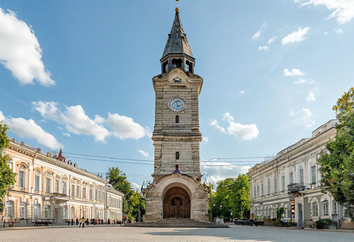 Наклонная башня в Невьянске