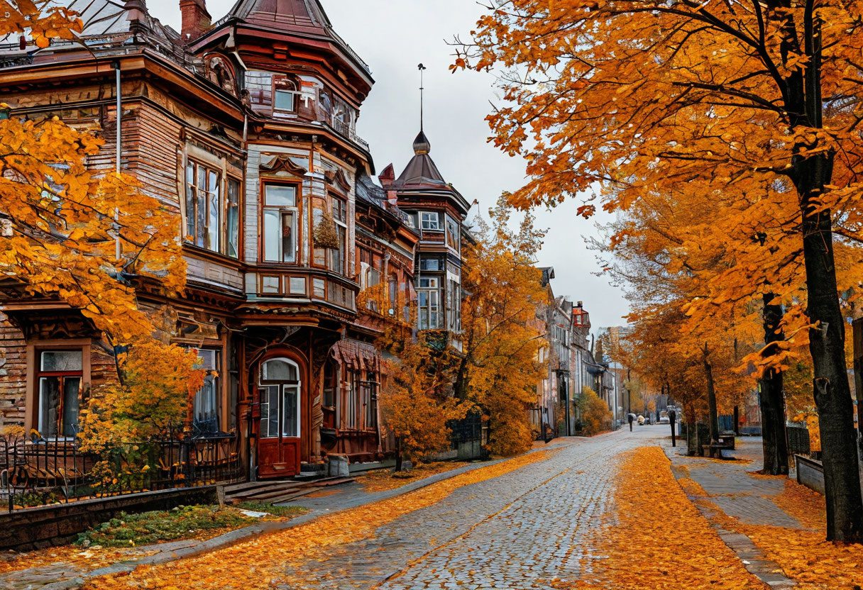 Купеческая улица в Ельце