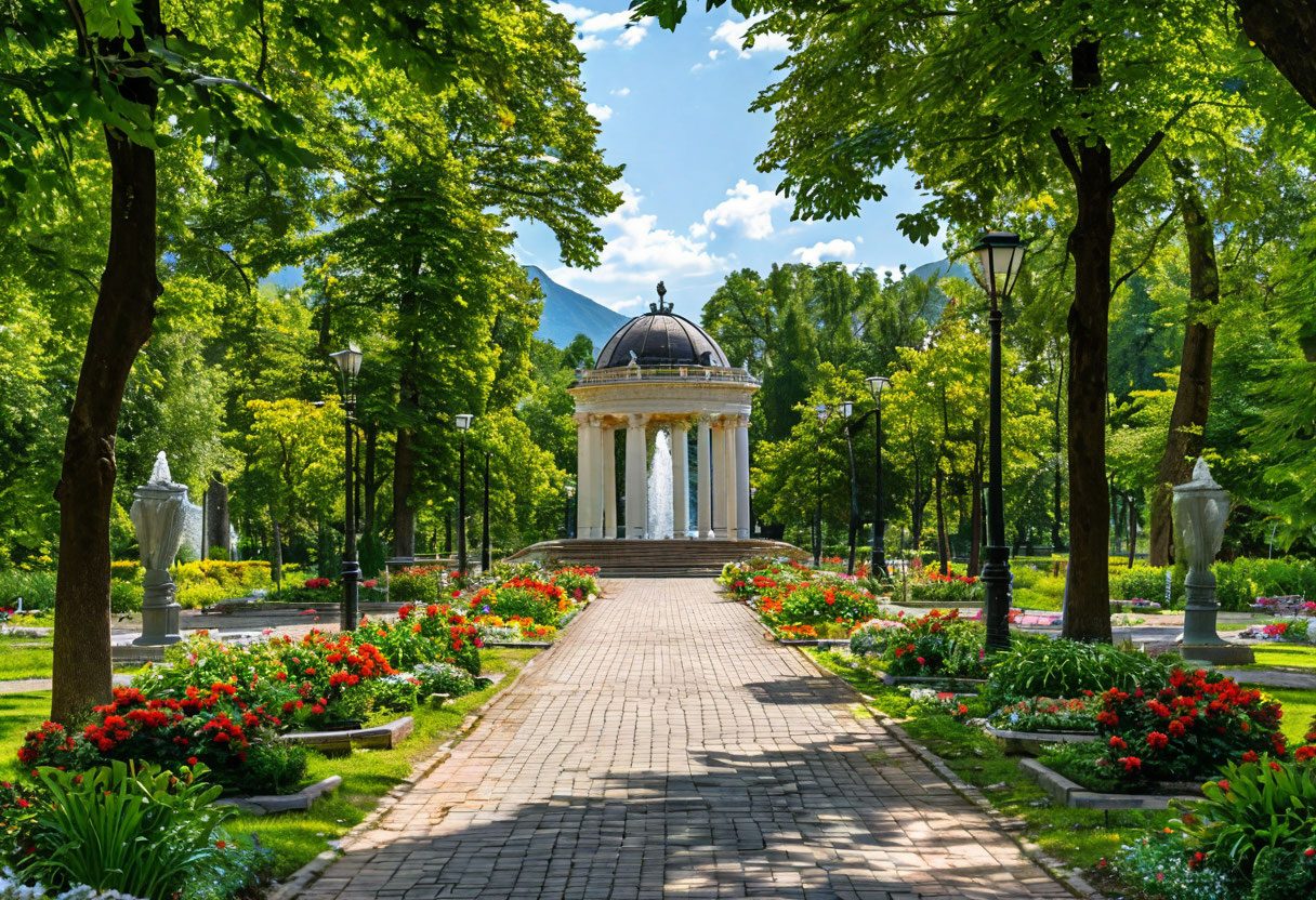Курортный парк Ессентуков
