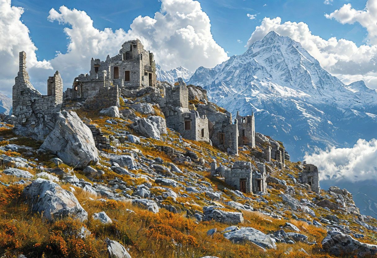 Гуниб и Гамсутль: горные аулы Дагестана