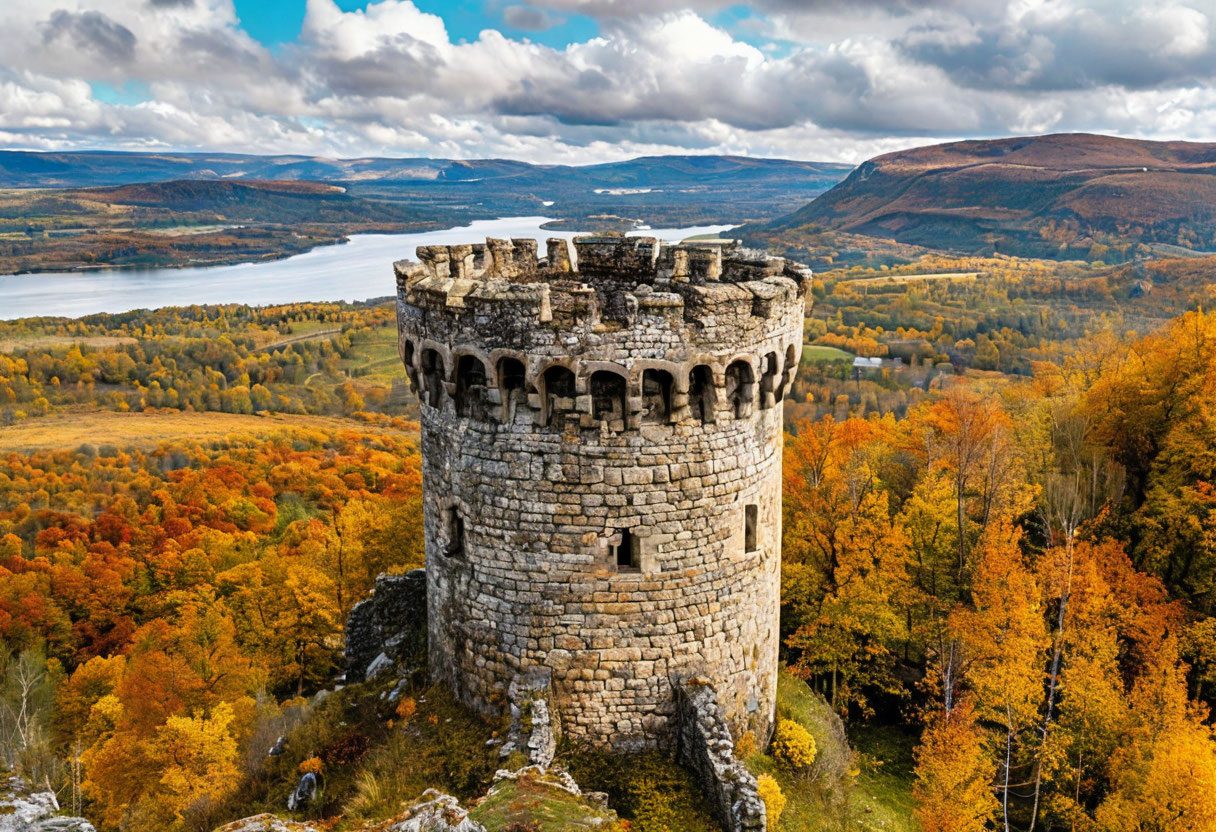 Башня Луковка в Изборске
