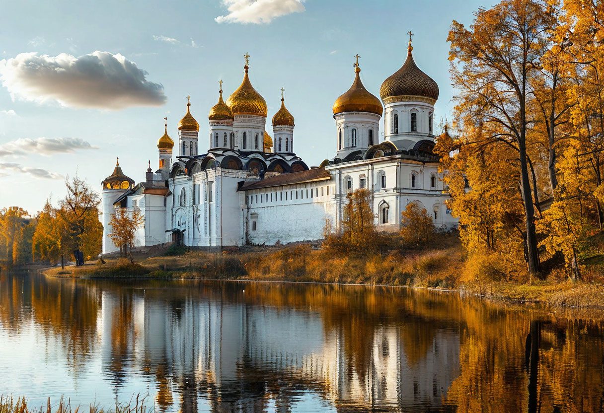 Что посмотреть в Кириллове: монастырь на Сиверском озере