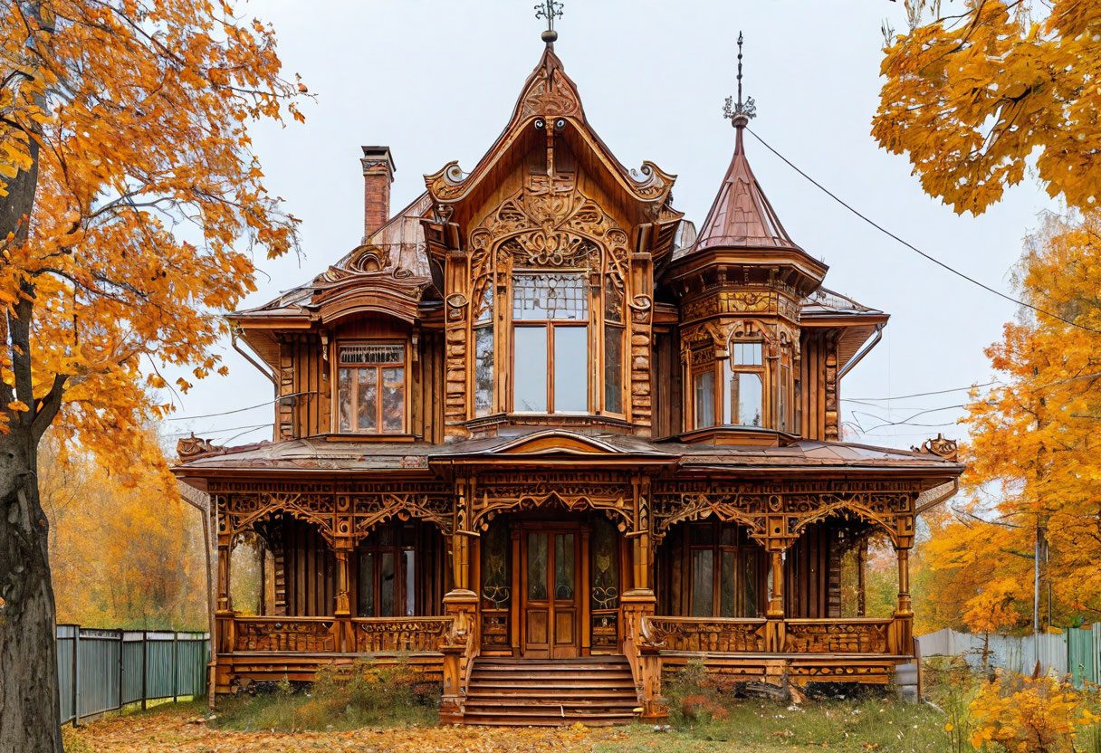 Деревянный модерн в Кимрах