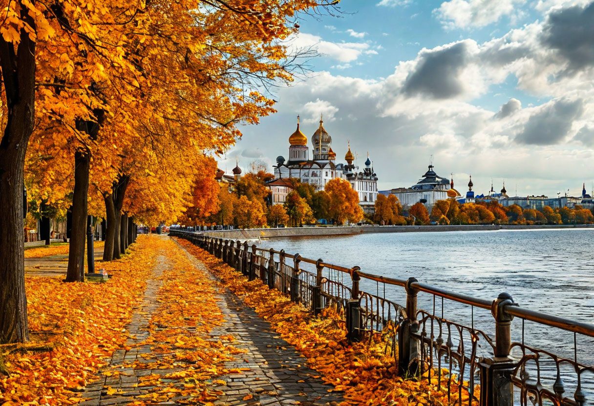 Набережная Оки в Калуге