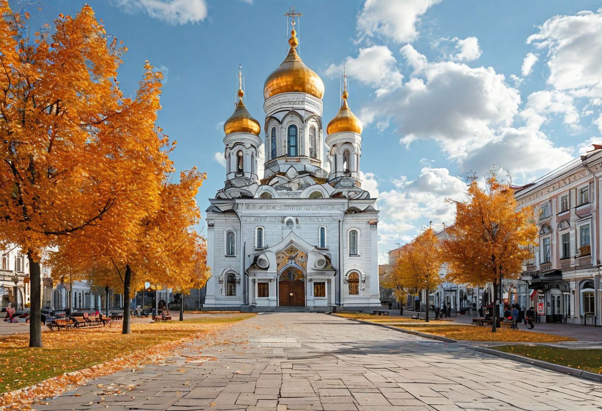 Соборная площадь Касимова