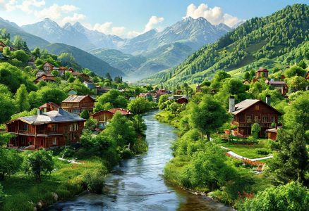 Лабинск в предгорьях