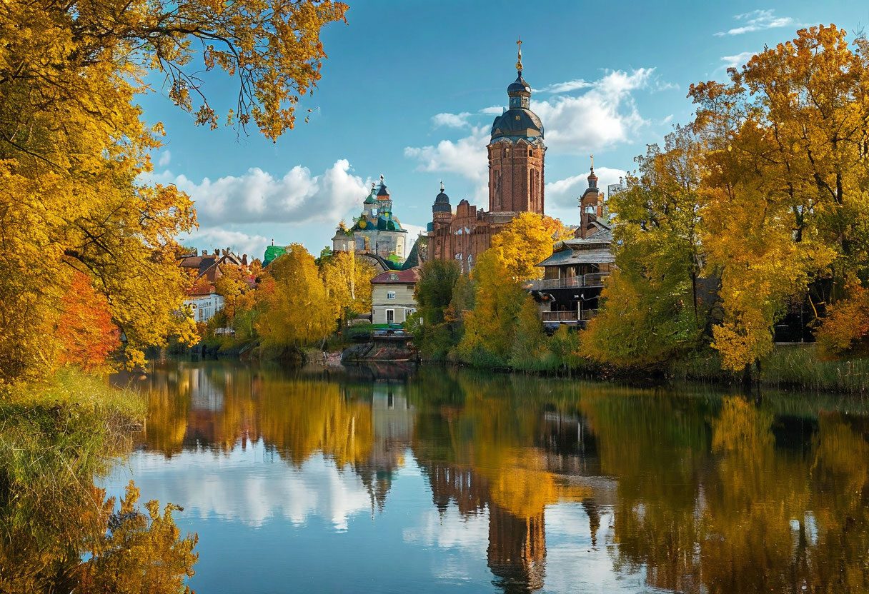 Река Лесной Воронеж у Мичуринска