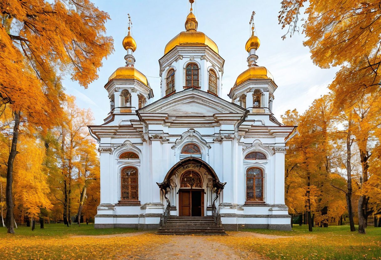 Крестовоздвиженский храм в Палехе