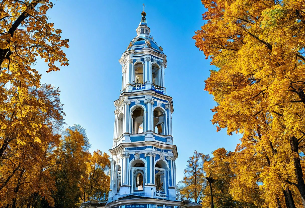 Колокольня Троице-Сергиевой лавры
