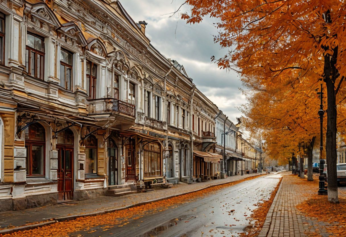 Пешеходный центр Тамбова