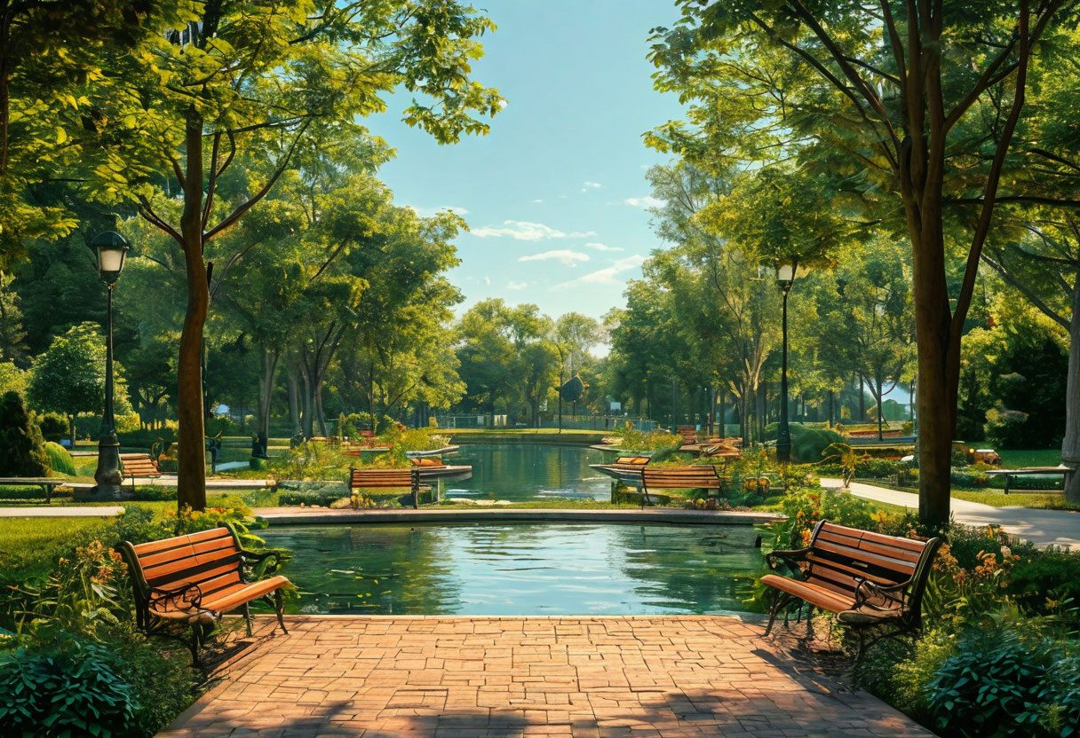 Центральный парк Тихорецка