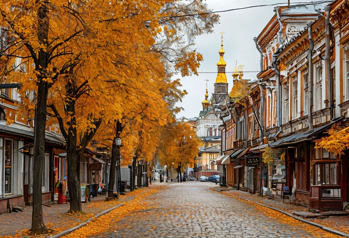 Старый центр Зарайска