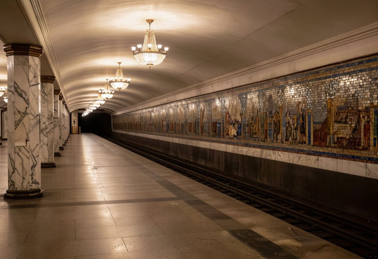 Станция метро Пхеньяна