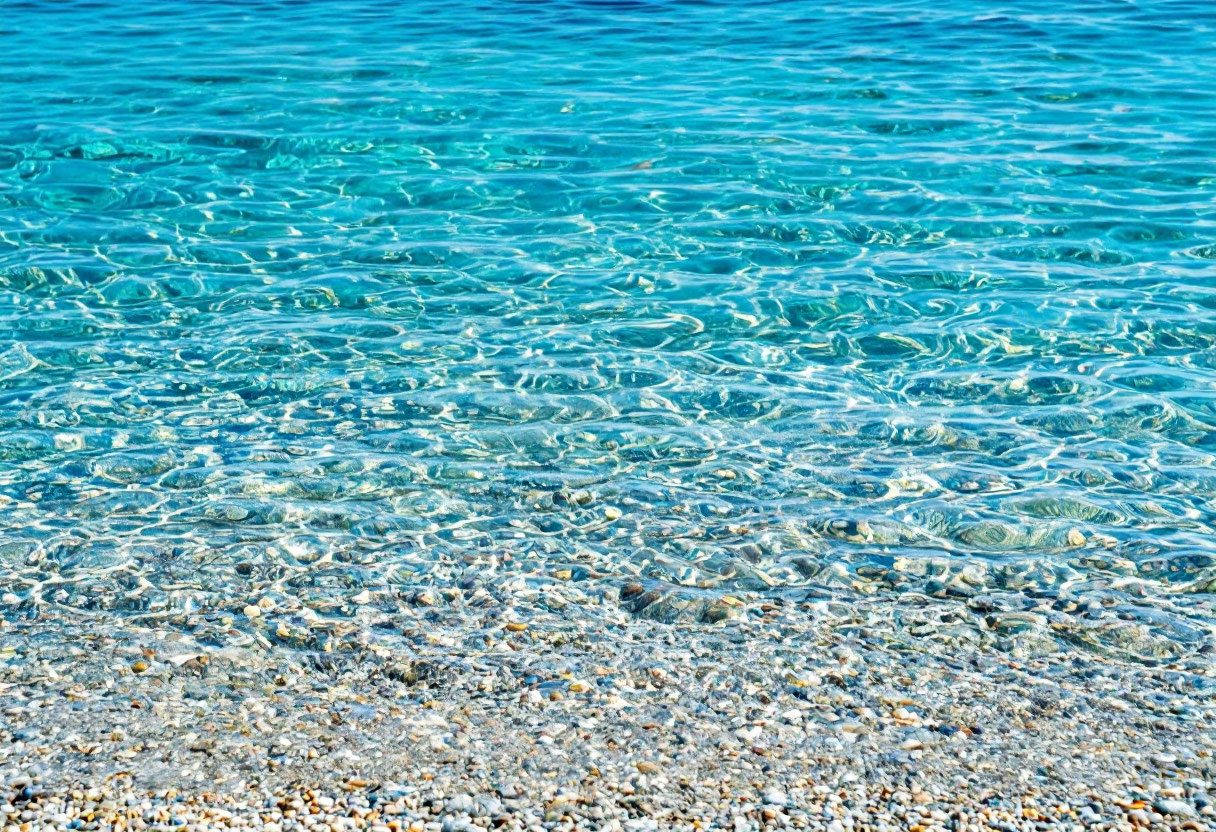 Прозрачное море Пицунды