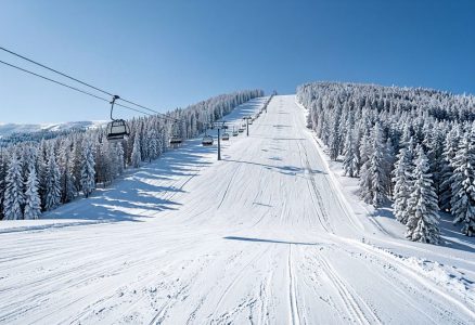 Пологие склоны Шерегеша