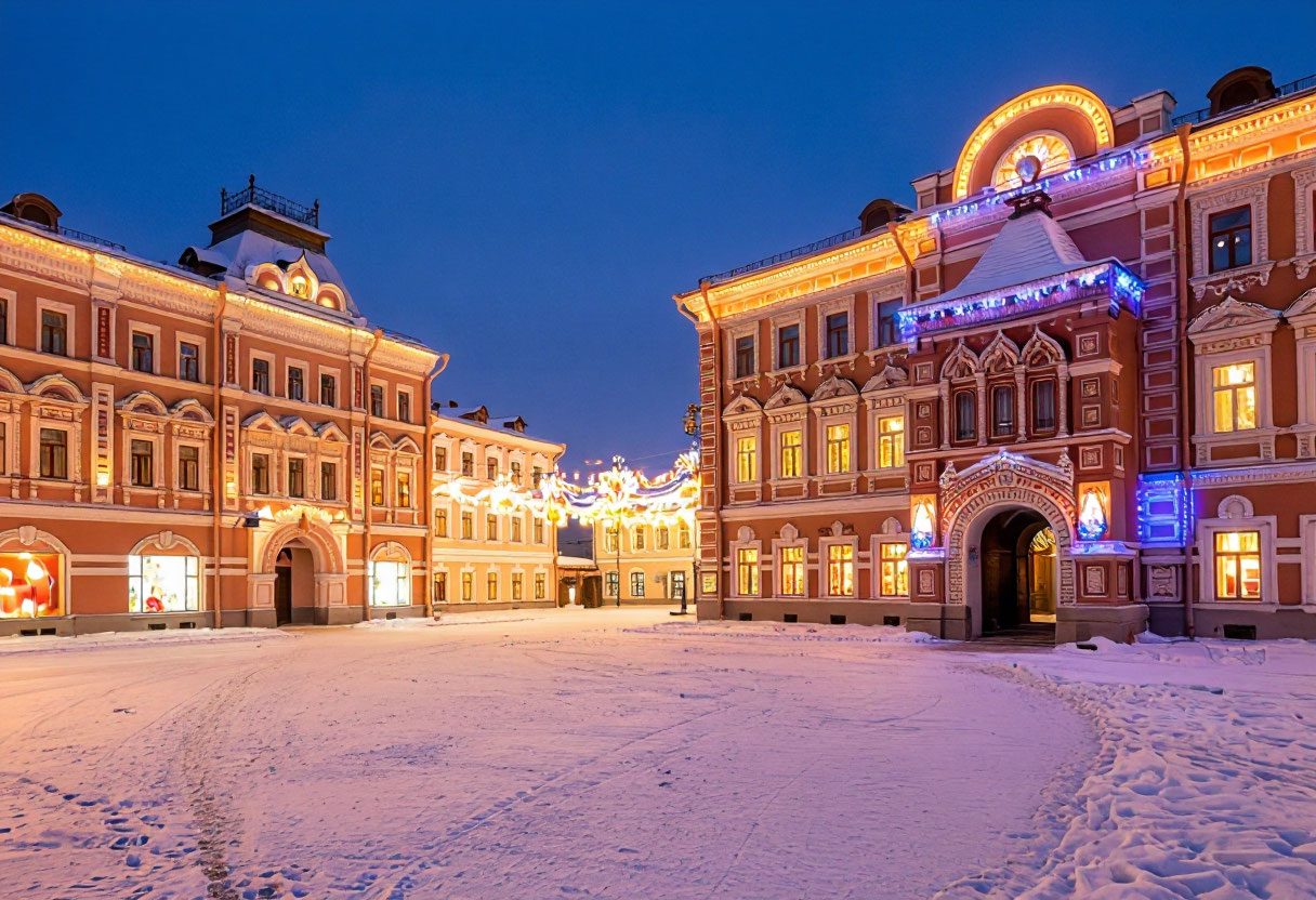 Кострома зимой