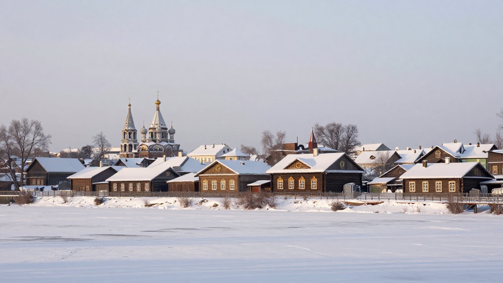 Новый год в Городце: пряники, резьба и тишина Волги
