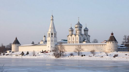 Александровская слобода зимой