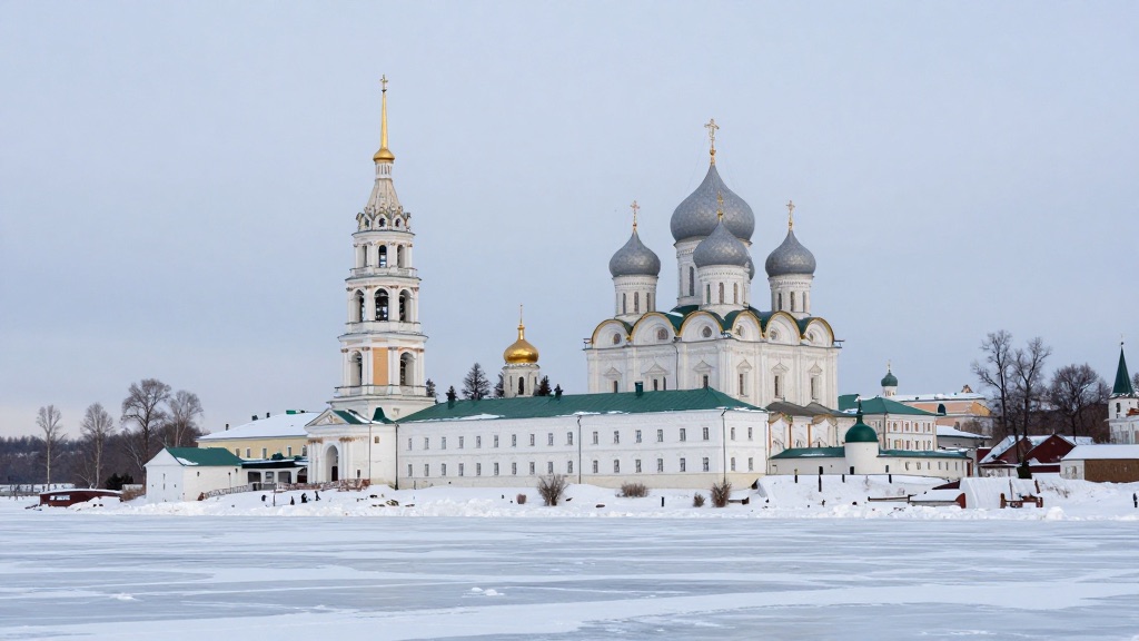 Новый год в Осташкове: Селигер, Нило-Столобенская пустынь и зимние прогулки