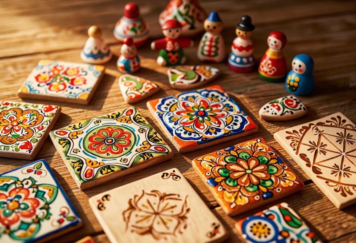 Ярославская майолика и сувениры